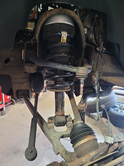 Car in Shop